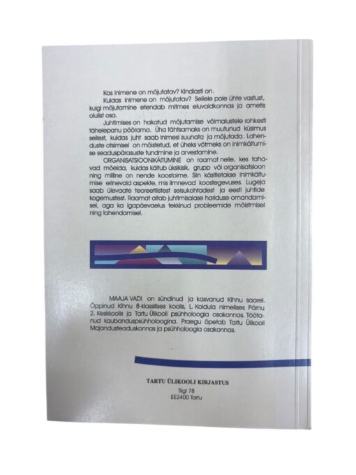 "Organisatsioonikäitumine" Maarja Vadi - Image 3