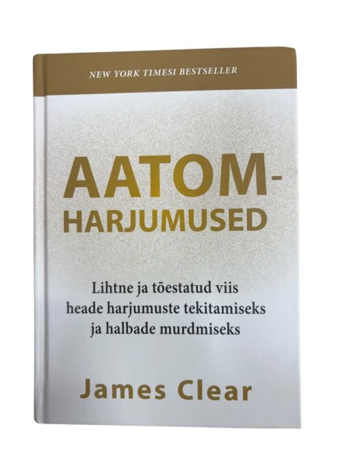 "Aatomharjumused" James Clear
