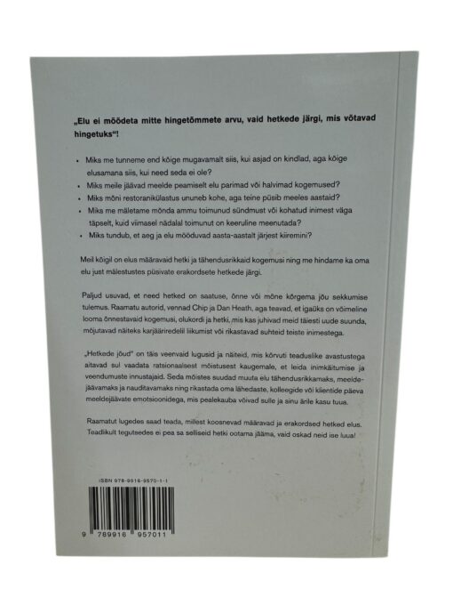 "Hetkede jõud" Chip ja Dan Heath - Image 2