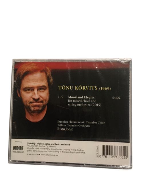 Uus Tõnu Kõrvits "Moorland Elegies" CD - Image 2