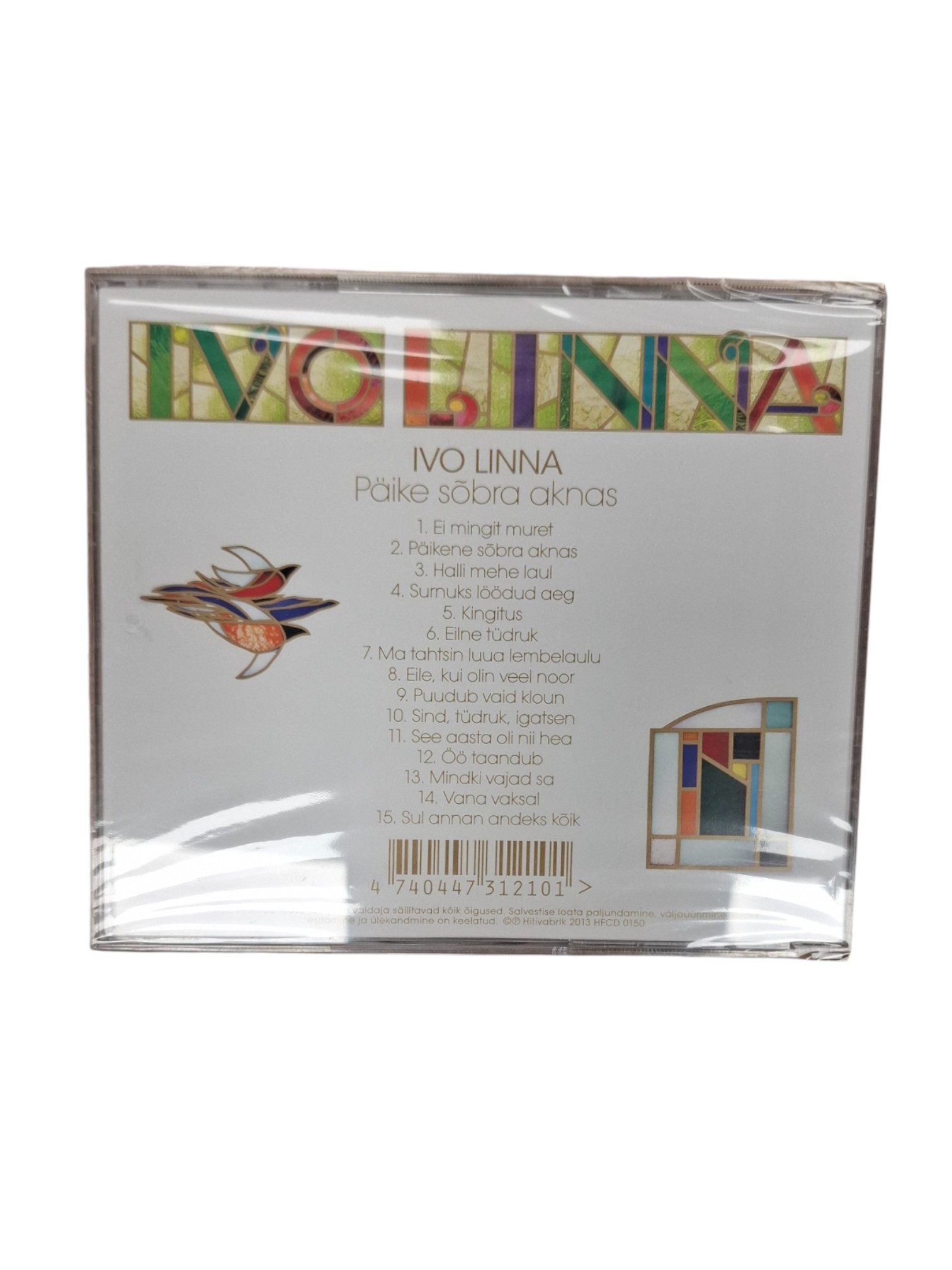 Ivo Linna "Päike sõbra aknas" CD - Image 2