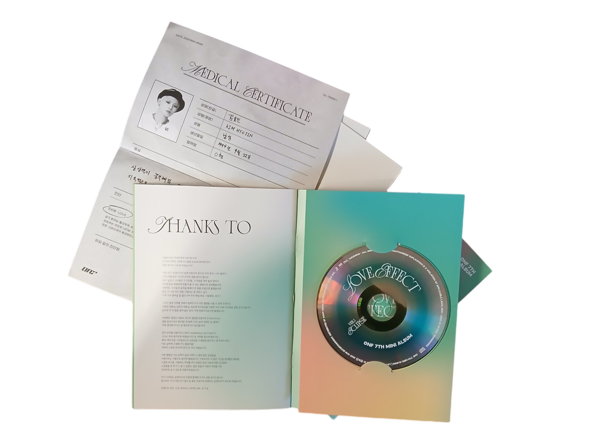 ONF "Love Effect" 3 albumit - Image 5