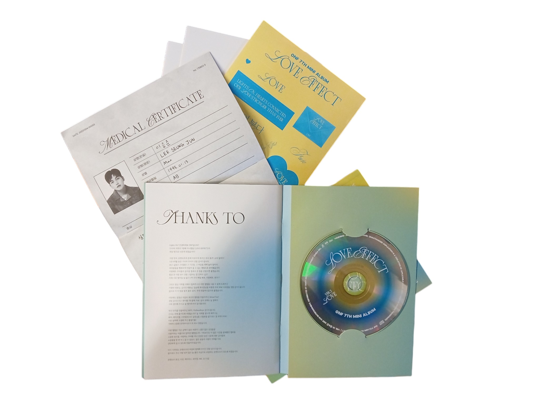 ONF "Love Effect" 3 albumit - Image 6