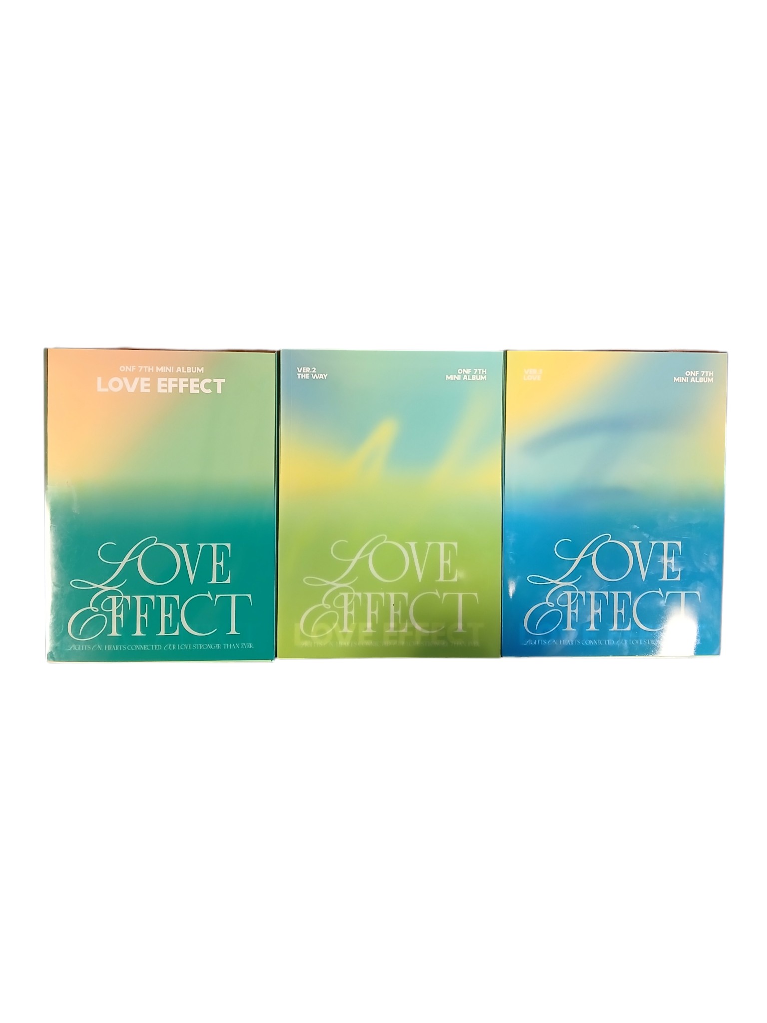 ONF "Love Effect" 3 albumit